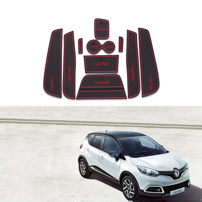 Customized Logo Rubber Car Gate Slot Mat Door Pad Cup Non-slip Mat Interior Decoration Accessories Groove Mat For Renault Captur
Customized Logo Rubber Car Gate Slot Mat Door Pad Cup Non-slip Mat Interior Decoration Accessories Groove Mat For Renault Captur