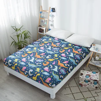 Bonenjoy Kids Bed Sheet Dinosaur Printed Fitted Sheet Queen Size Mattress Cover Protector Single Bed Sheet with Elastic
Bonenjoy Kids Bed Sheet Dinosaur Printed Fitted Sheet Queen Size Mattress Cover Protector Single Bed Sheet with Elastic