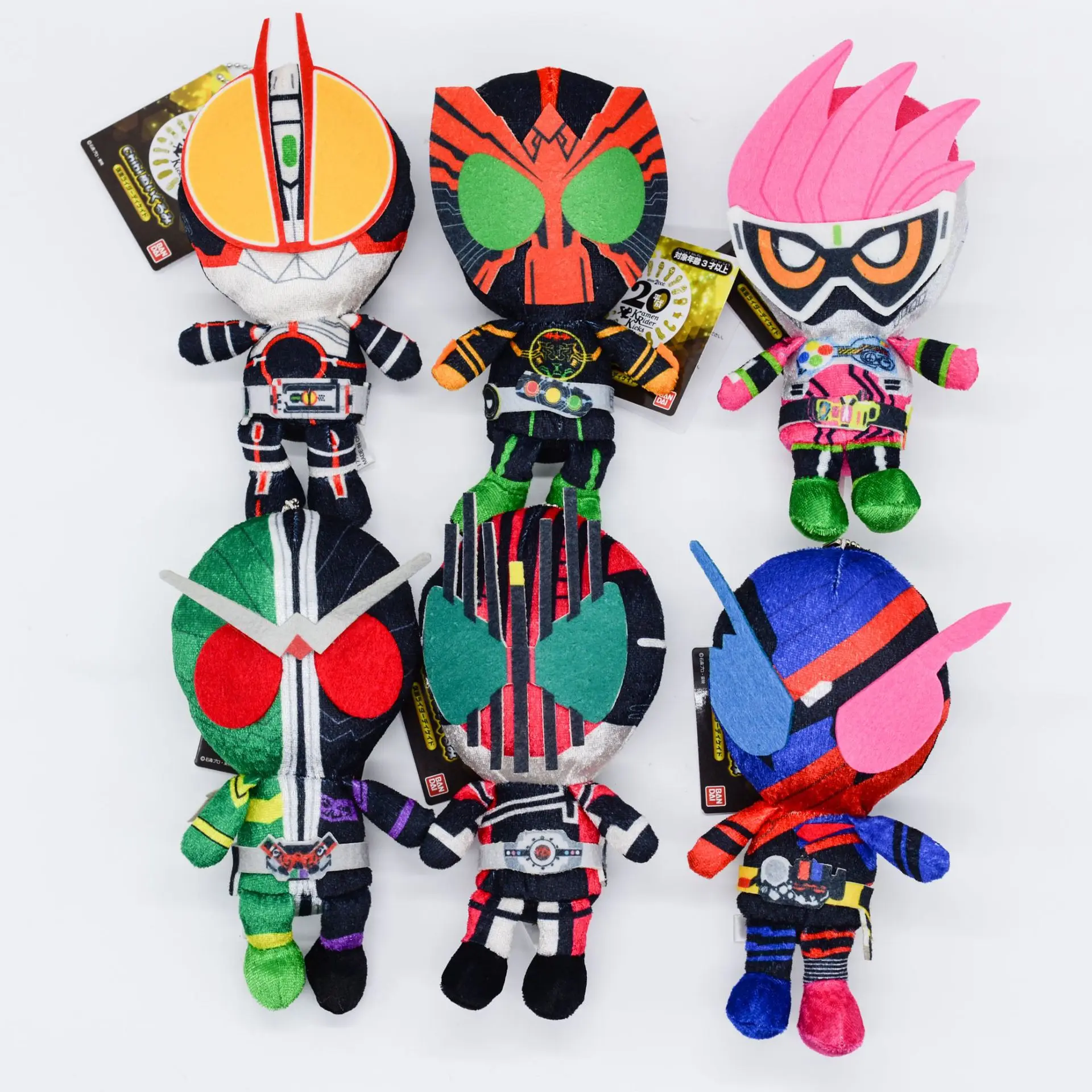 

Masked Rider Kamen Rider Plush Build Ex Aid Decade Doll Figure Cartoon Cosplay Accessories Prop