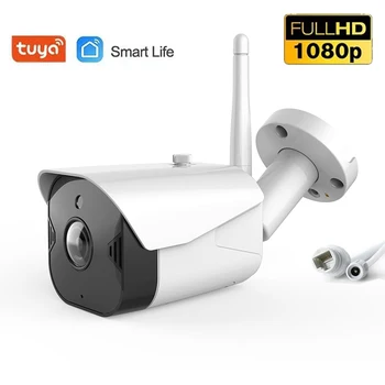 Tuya Smart Life HD 1080P Waterproof Outdoor IP Camera Onvif P2P WiFi Security Camera Bullet CCTV Surveillance Camera
Tuya Smart Life HD 1080P Waterproof Outdoor IP Camera Onvif P2P WiFi Security Camera Bullet CCTV Surveillance Camera