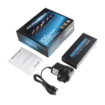 HDMI2.0 4x1 Switcher 3D Ultra HD 4K@60Hz 18Gbps 4 Ports HDMI Splitter 4 in 1 out Support HDCP2.2 with IR Remote Control
HDMI2.0 4x1 Switcher 3D Ultra HD 4K@60Hz 18Gbps 4 Ports HDMI Splitter 4 in 1 out Support HDCP2.2 with IR Remote Control