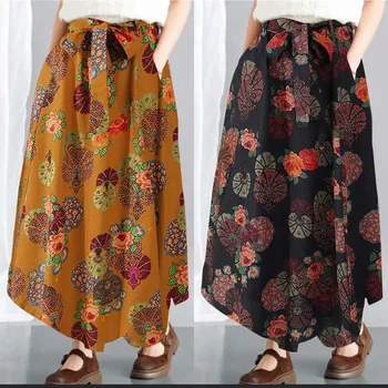 Women's Spring Floral Sundress ZANZEA Kaftan Print Maxi Skirts Casual High Waist Long Vestidos Female Belted Robe Oversized 5XL
Women's Spring Floral Sundress ZANZEA Kaftan Print Maxi Skirts Casual High Waist Long Vestidos Female Belted Robe Oversized 5XL