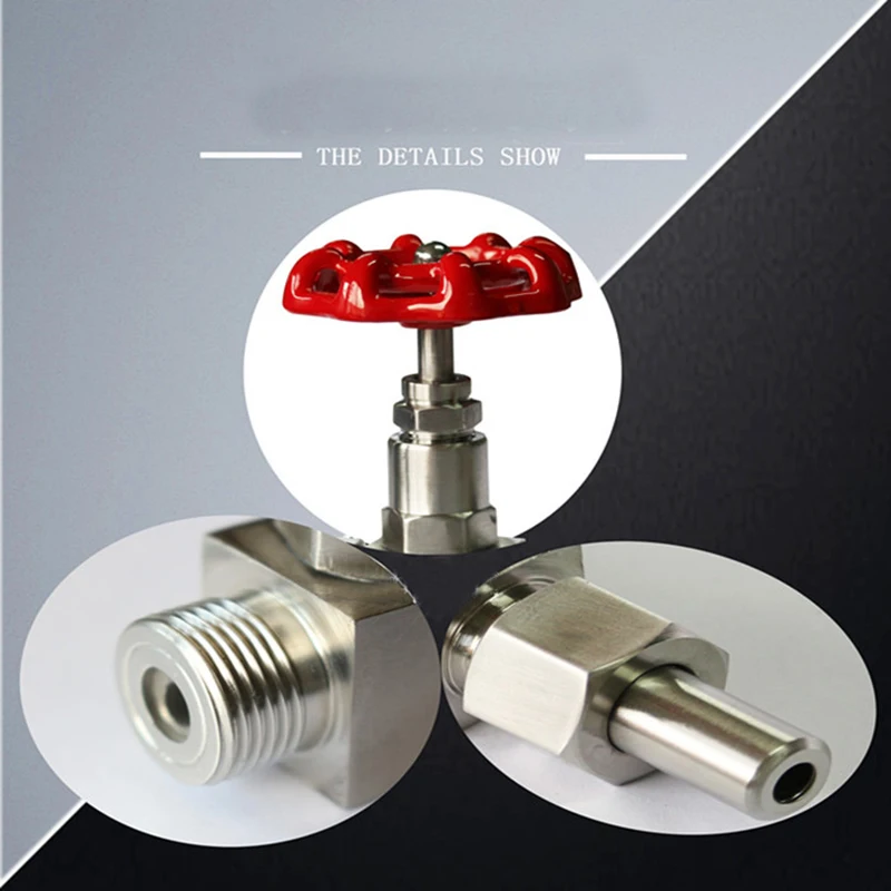 Welded Needle Valve Flow Control, High Pressure Stainless Steel 304 Male Thread Needle Globe Valve
Welded Needle Valve Flow Control, High Pressure Stainless Steel 304 Male Thread Needle Globe Valve