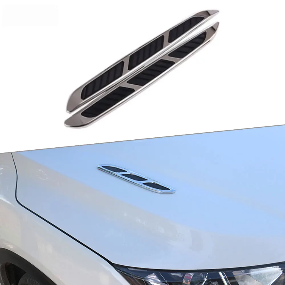 2PCS 3D Sticker Universal Car Engine Hood Air Intake Flow Vent Fender Cover Shark Gill Sticker Fender Bumper Trunk Car interior
2PCS 3D Sticker Universal Car Engine Hood Air Intake Flow Vent Fender Cover Shark Gill Sticker Fender Bumper Trunk Car interior