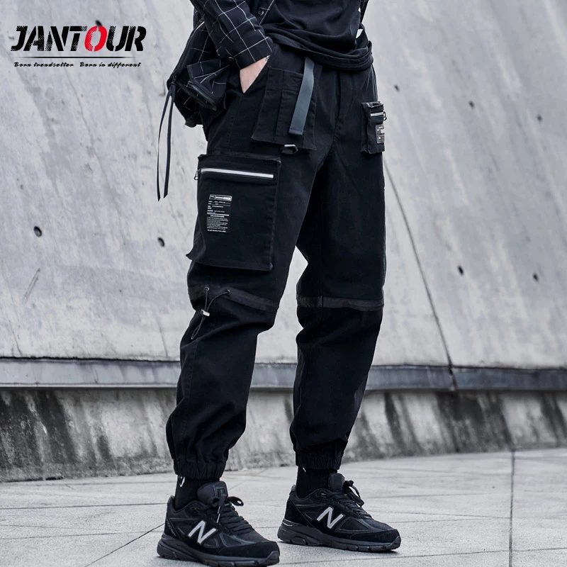 Мужские брюки-карго в стиле пэчворк Осень-зима 2020 повседневные брюки High Street