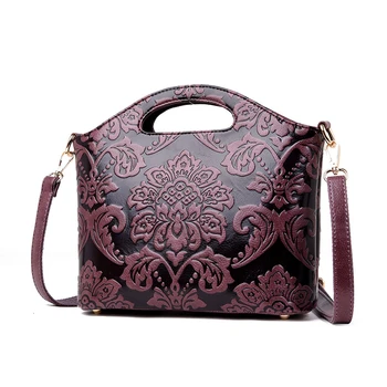 High Quality Flowers Handbags Women Embossed Leather Shoulder Bags Ethnic National Style Crossbody Bag Ladies Totes
High Quality Flowers Handbags Women Embossed Leather Shoulder Bags Ethnic National Style Crossbody Bag Ladies Totes