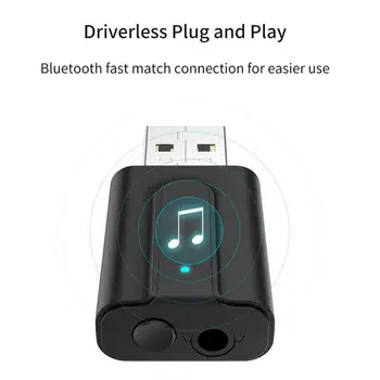 USB Bluetooth 5,0 Audio Receiver Transmitter Wireless für TV Auto PC 2IN1 Mini 3,5mm Jack AUX USB
USB Bluetooth 5,0 Audio Receiver Transmitter Wireless für TV Auto PC 2IN1 Mini 3,5mm Jack AUX USB