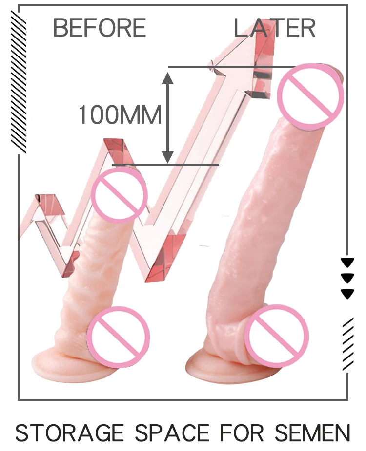Насадка на пенис Rebel Dick & Ball Sleeve“, 18 cm 5144620000 - Orion - Насадки на Член - Купить