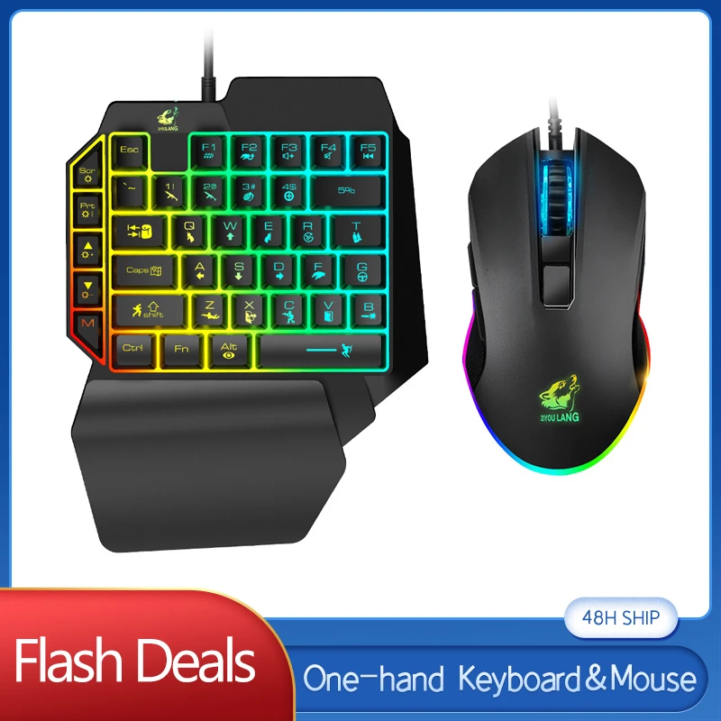 Mechanical Fell One-hand Keyboard with Mouse 2400dpi USB Wired Mouse Gamer Ergonomic USB Single Hand Keyboards for PS4 Xbox PC
Mechanical Fell One-hand Keyboard with Mouse 2400dpi USB Wired Mouse Gamer Ergonomic USB Single Hand Keyboards for PS4 Xbox PC