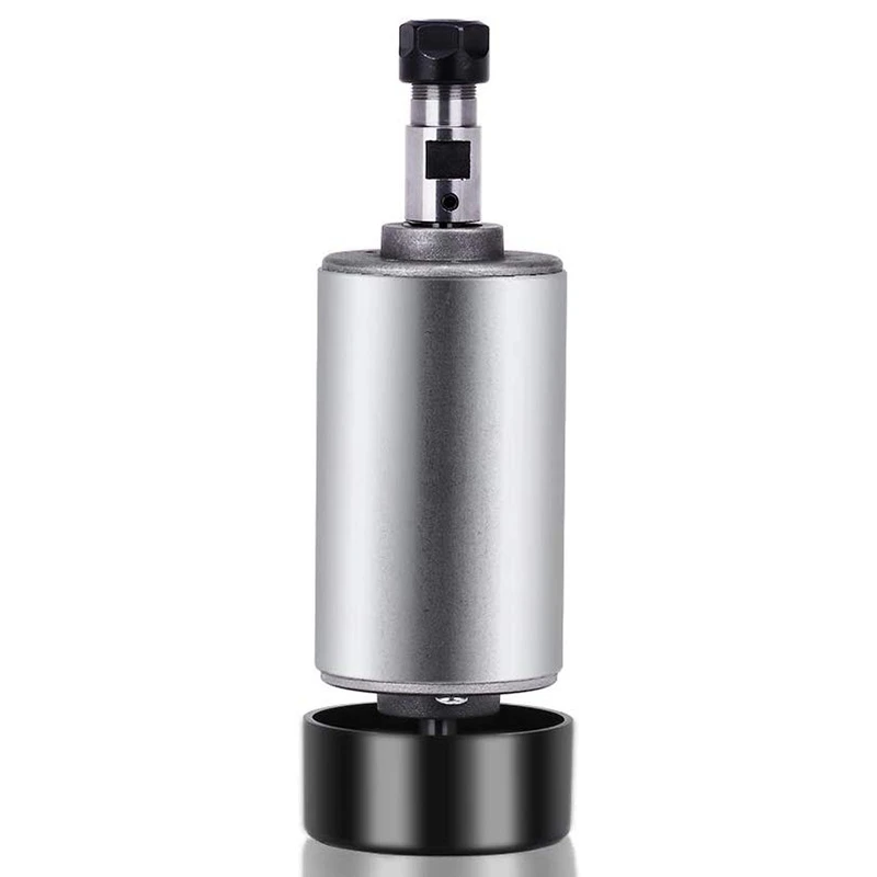 300W DC Spindle Motor Cooled CNC Spindle Milling Motor 0.3KW 52MM ER11 CNC Spindle Motor DIY DC 12-48V for PCB Milling Machine
300W DC Spindle Motor Cooled CNC Spindle Milling Motor 0.3KW 52MM ER11 CNC Spindle Motor DIY DC 12-48V for PCB Milling Machine