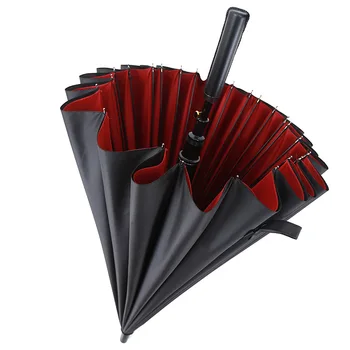 Automatic double-layer 24 bone umbrellas Fashion super-sized reinforced long handle large umbrella for wind and rain double use
Automatic double-layer 24 bone umbrellas Fashion super-sized reinforced long handle large umbrella for wind and rain double use