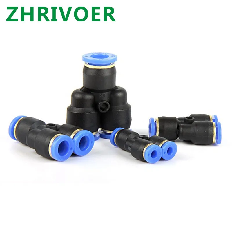 1 pcs "Y" Pneumatic Connector Tee Union Push In Fitting for Air Pipe joint OD 4 6 8 10 12 14 16MM Pneumatic Fittings PY
1 pcs "Y" Pneumatic Connector Tee Union Push In Fitting for Air Pipe joint OD 4 6 8 10 12 14 16MM Pneumatic Fittings PY