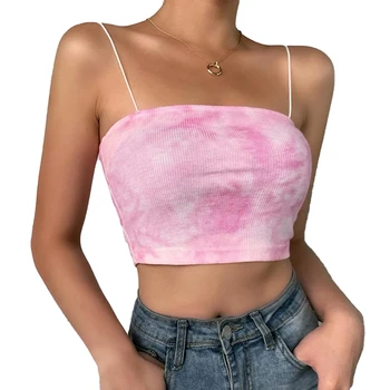 2020 NewTie dye Camis Women´s Summer Sexy Strappy Crop Tops Blouse Ladies Backless Vest
2020 NewTie dye Camis Women´s Summer Sexy Strappy Crop Tops Blouse Ladies Backless Vest