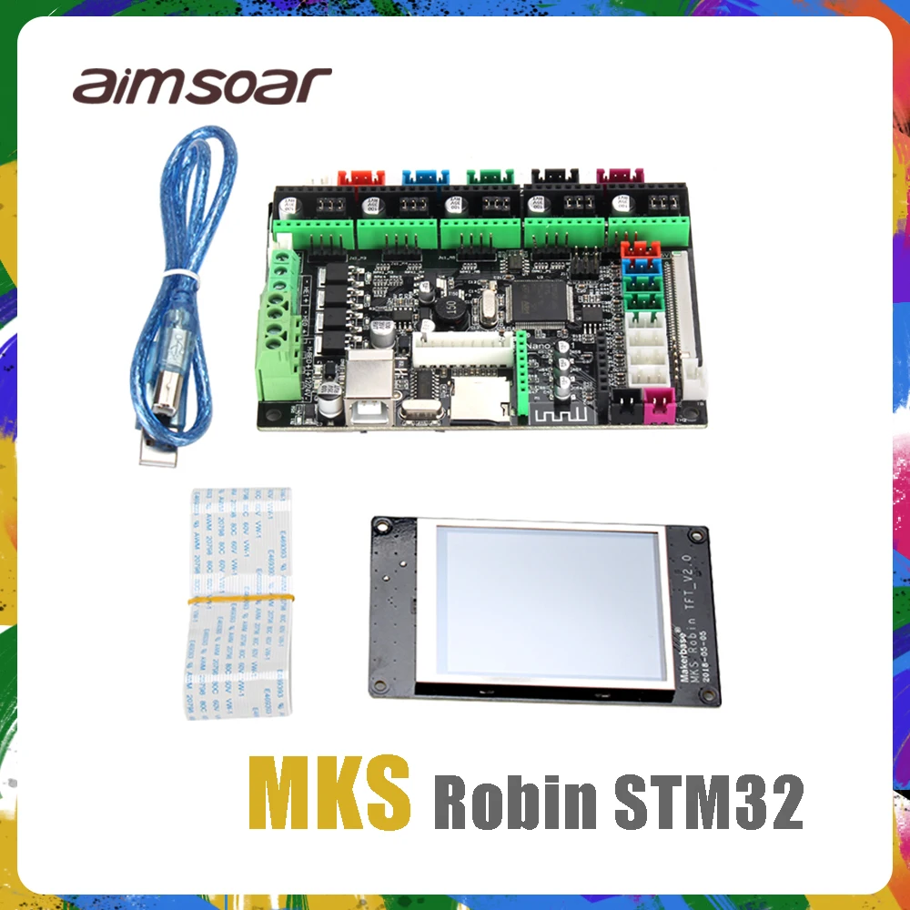 Плата управления MKS Robin STM32 Все в одном Рычажная плата с сенсорным экраном сделай