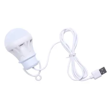 

3V 3W Usb Bulb Light Portable Lamp Led 5730 For Hiking Camping Tent Travel Work With Power Bank Notebook