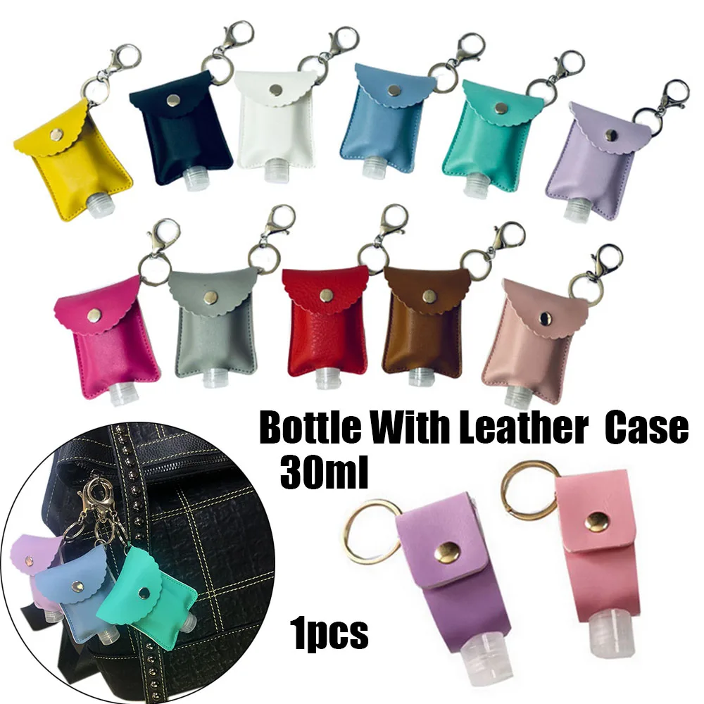 Keychain Hand Sanitizer Holder Travel Bottle Refillable Containers 30ml Flip Cap Reusable Bottles with Keychain Carrier Bag
Keychain Hand Sanitizer Holder Travel Bottle Refillable Containers 30ml Flip Cap Reusable Bottles with Keychain Carrier Bag