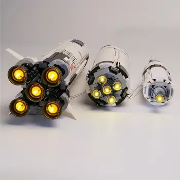 DIY LED Lighting Kit for 21309 for The Apollo for Saturn V Building Blocks Bricks Toy (Model Not Included) Lighting Set
DIY LED Lighting Kit for 21309 for The Apollo for Saturn V Building Blocks Bricks Toy (Model Not Included) Lighting Set