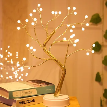 Led Night Light Mini Christmas Tree Copper Wire Garland Lamp For Home Kids Bedroom Decor Fairy Lights Luminary Holiday Lighting
Led Night Light Mini Christmas Tree Copper Wire Garland Lamp For Home Kids Bedroom Decor Fairy Lights Luminary Holiday Lighting