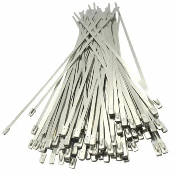 100PCS Multi-Purpose Locking Cable Metal Zip Ties 4.6x100/150mm Self-locking Stainless Steel Cable Tie Loop Wire Zip Ties Set
100PCS Multi-Purpose Locking Cable Metal Zip Ties 4.6x100/150mm Self-locking Stainless Steel Cable Tie Loop Wire Zip Ties Set