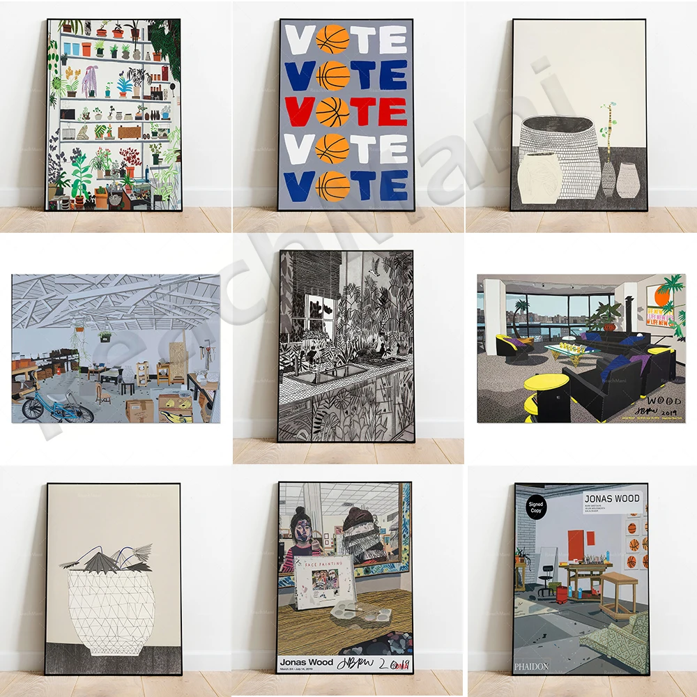 Voting-Vase Still Life-Jungle Kitchen-Butterfly-Face Painting-Book Cover-Jonas Wood Art Print Decorative Canvas Printed Gift
Voting-Vase Still Life-Jungle Kitchen-Butterfly-Face Painting-Book Cover-Jonas Wood Art Print Decorative Canvas Printed Gift