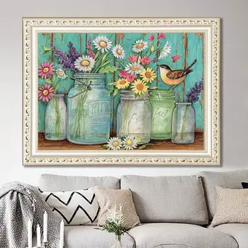 5D DIY Diamond Painting Daisy Paints Frameless Painting Round Drill Full Cover Diamond Embroidery Kits Gifts Home Decoration
5D DIY Diamond Painting Daisy Paints Frameless Painting Round Drill Full Cover Diamond Embroidery Kits Gifts Home Decoration