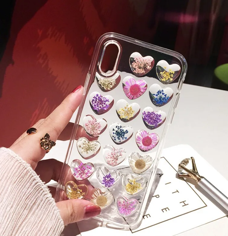 case for iPhone 11 XR 7 8 11 Pro Max X XS Max Plus 6 6s cover Real Flower Dried Flower Stereo small full Love heart
case for iPhone 11 XR 7 8 11 Pro Max X XS Max Plus 6 6s cover Real Flower Dried Flower Stereo small full Love heart