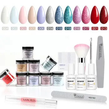 COSCELIA Dipping Powder Set Acrylic Powder Set All For Manicure Nail Glitter For Nail Art No Need Lamp Dry Dip Powder Tools Set 
COSCELIA Dipping Powder Set Acrylic Powder Set All For Manicure Nail Glitter For Nail Art No Need Lamp Dry Dip Powder Tools Set
