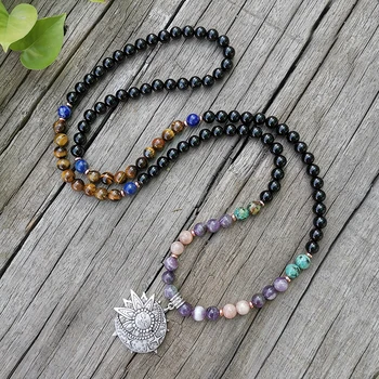 8mm Natural Stone Beads,Amethyst,Black Onyx,Sun,Lotus,JapaMala Sets,Spiritual Jewelry,Meditation,Inspirational,108 Mala Beads
8mm Natural Stone Beads,Amethyst,Black Onyx,Sun,Lotus,JapaMala Sets,Spiritual Jewelry,Meditation,Inspirational,108 Mala Beads