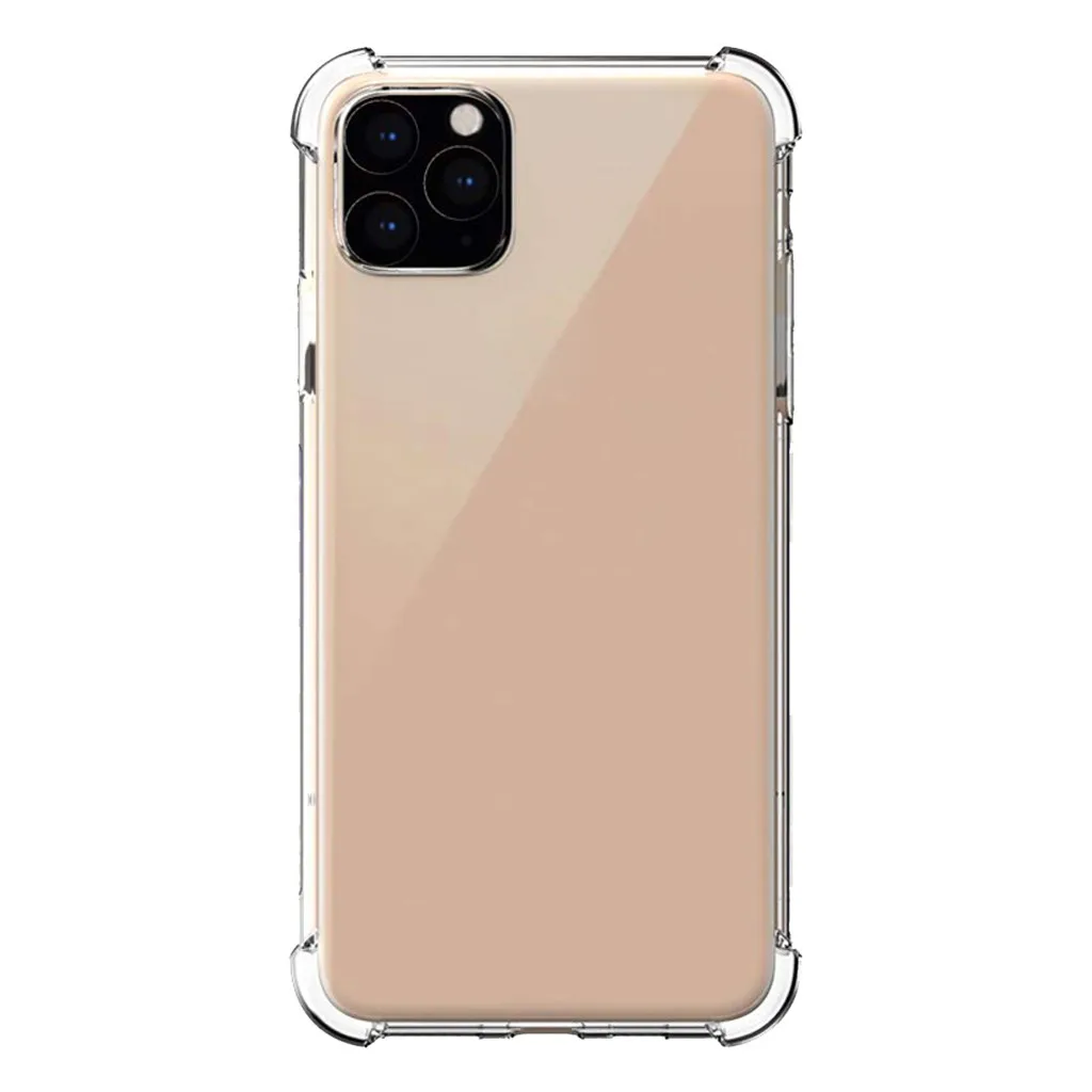 Фото Ouhaobin phone Cases For iPhone 11 Pro Max 6.5 inch Shock Absorption TPU Four Corners Drop Case Cover Cell Phone Accessories | Отзывы и видеообзор (4000177526460)