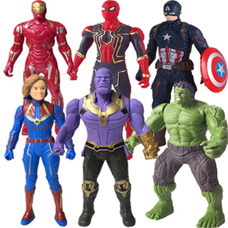 Marvel Toys Ultimate SpiderMan Hulk Captain America Iron Man PVC Action Figure Collectible Model Toy for Kids Children's Toys
Marvel Toys Ultimate SpiderMan Hulk Captain America Iron Man PVC Action Figure Collectible Model Toy for Kids Children's Toys