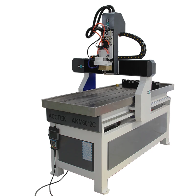 Acctek atc 3d cnc cutting machine small 6090 9060 6012 atc cnc router machine with loading
Acctek atc 3d cnc cutting machine small 6090 9060 6012 atc cnc router machine with loading