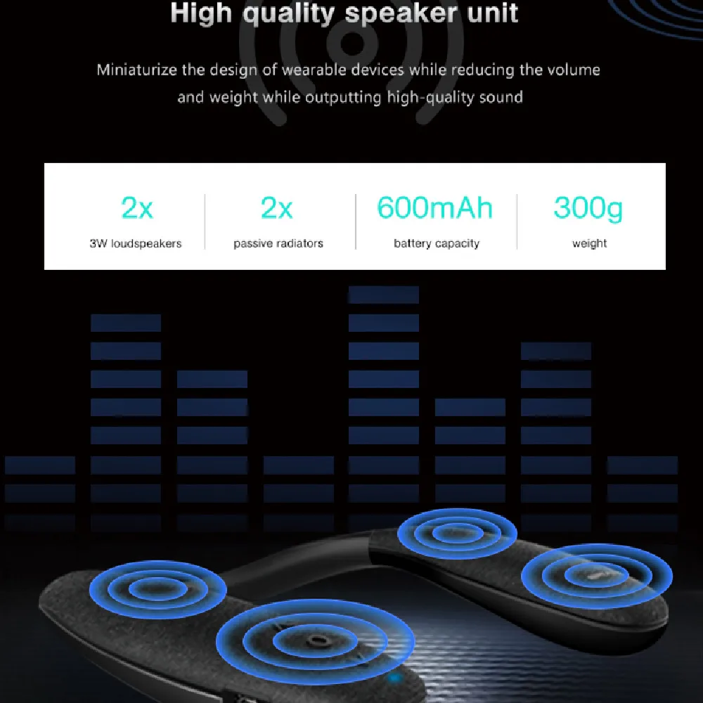 AIKSWE bluetooth колонка с объемным звуком Беспроводная Bluetooth 5 0 басами HD голосовая