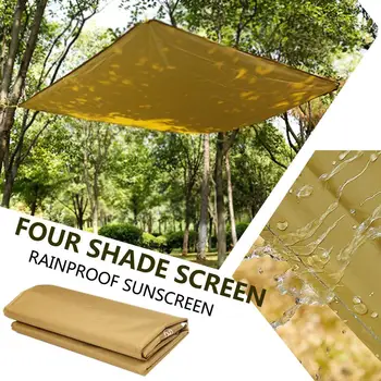 Awning Shade Screen Shade Canopy Gazebo Practical Durable Portable Square Beige 3-4 People Camping Cloth Travel Moisture Proof
Awning Shade Screen Shade Canopy Gazebo Practical Durable Portable Square Beige 3-4 People Camping Cloth Travel Moisture Proof