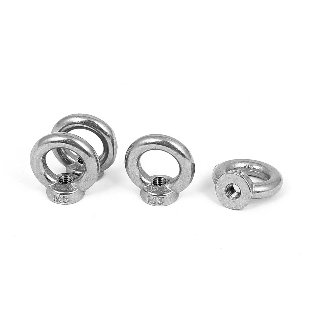 M5 Female Thread Metal Lifting Eye Nuts Ring 4pcs
M5 Female Thread Metal Lifting Eye Nuts Ring 4pcs