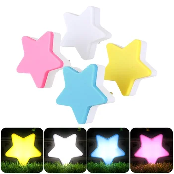 LED Sensor Control Night Light Mini Star Shape LED Night Light With EU/US Plug Night Light Lamp Be Night Dorm Room Night Lights
LED Sensor Control Night Light Mini Star Shape LED Night Light With EU/US Plug Night Light Lamp Be Night Dorm Room Night Lights