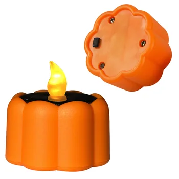 6pcs Pumpkin Tealight Flickering Rechargeable Wedding Party Solar Lantern ABS Outdoor Camping Nightlight Flameless Candle
6pcs Pumpkin Tealight Flickering Rechargeable Wedding Party Solar Lantern ABS Outdoor Camping Nightlight Flameless Candle