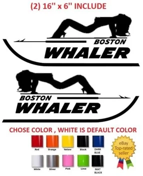 For 2x 16" BOSTON WHALER BOAT STICKER DECAL VINYL WITH SEXY LADY 
For 2x 16" BOSTON WHALER BOAT STICKER DECAL VINYL WITH SEXY LADY