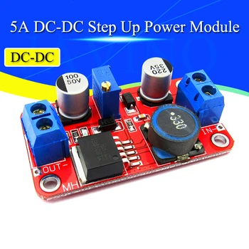 5A DC-DC Step Up Power Module Boost Volt Converter 3.3V-35V To 5V 6V 9V 12V 24V XL6019 adjustable output
5A DC-DC Step Up Power Module Boost Volt Converter 3.3V-35V To 5V 6V 9V 12V 24V XL6019 adjustable output