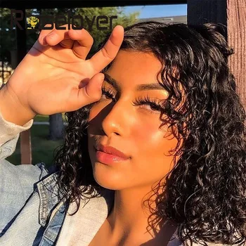 4x4 Curly Bob Lace 180% Closure Wigs 4x4 Lace Closure Wig 8-16 Inch Short Bob Wig Lace Closure Human Hair Wigs For Black Women
4x4 Curly Bob Lace 180% Closure Wigs 4x4 Lace Closure Wig 8-16 Inch Short Bob Wig Lace Closure Human Hair Wigs For Black Women