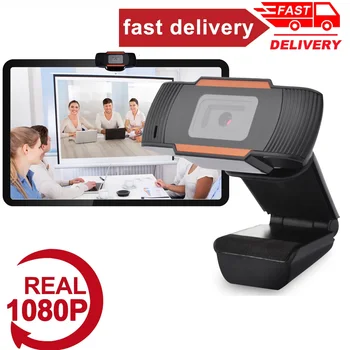 New 360 Degrees Rotatable 2.0 HD Webcam 1080p USB Camera Video Recording Web Camera With Microphone For PC Computer
New 360 Degrees Rotatable 2.0 HD Webcam 1080p USB Camera Video Recording Web Camera With Microphone For PC Computer