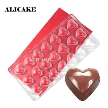 3D Chocolate Candy Bar Molds Forms Polycarbonate Heart Shape Tray Baking Pastry Bakery Tools Plastic for Chocolate Candy Mould
3D Chocolate Candy Bar Molds Forms Polycarbonate Heart Shape Tray Baking Pastry Bakery Tools Plastic for Chocolate Candy Mould
