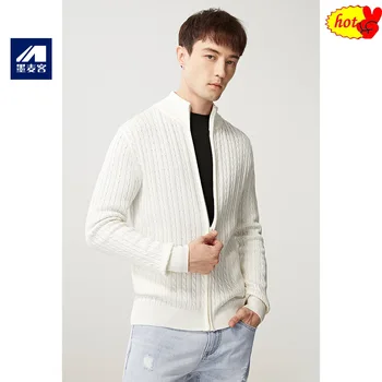 Sweater Coat Thick Spring Fall Cardigan Men Warm Knitwear Winter Outer Wear Slim Fit Zip Mock Neck Ribbing Edge 
Sweater Coat Thick Spring Fall Cardigan Men Warm Knitwear Winter Outer Wear Slim Fit Zip Mock Neck Ribbing Edge