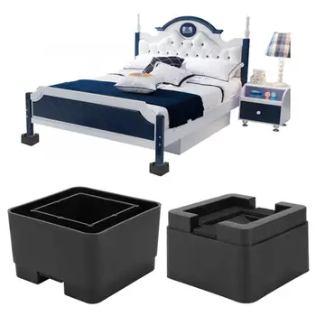 4Pcs Multifunctional Furniture Foot Pad Plastic Stackable Non-Slip Bed Furniture Riser Desk Leg Foot Pad Furniture Protector
4Pcs Multifunctional Furniture Foot Pad Plastic Stackable Non-Slip Bed Furniture Riser Desk Leg Foot Pad Furniture Protector