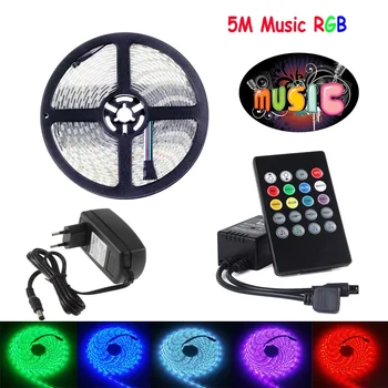 12V 5050 RGB LED Strip Waterproof Diode Tape WIFI LED Music 44Key IR Remote Bluetooth Controller 2M 5M 10M LED Adapter
12V 5050 RGB LED Strip Waterproof Diode Tape WIFI LED Music 44Key IR Remote Bluetooth Controller 2M 5M 10M LED Adapter
