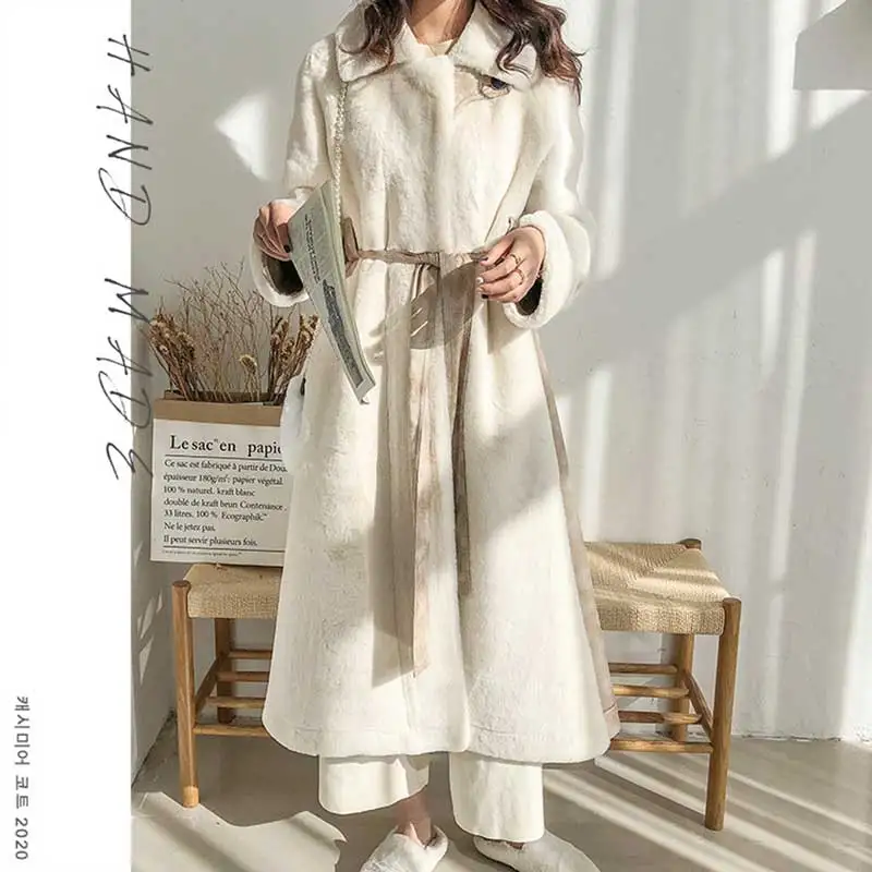 Women's Spring Winter Hand Made Two-sided 100% Wool Coat Long Belted Cashmere Coat Big Pocket
Women's Spring Winter Hand Made Two-sided 100% Wool Coat Long Belted Cashmere Coat Big Pocket