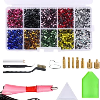 2000Pcs DIY Rhinestone Set Rhinestone Setter Glue Tool Jewelry Accessories Tweezers Manual DIY Rhinestone Set (US Plug)
2000Pcs DIY Rhinestone Set Rhinestone Setter Glue Tool Jewelry Accessories Tweezers Manual DIY Rhinestone Set (US Plug)