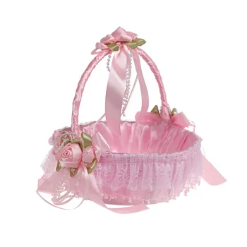 Portable Flower Basket Bridal Flower Basket Wedding Supplies 
Portable Flower Basket Bridal Flower Basket Wedding Supplies