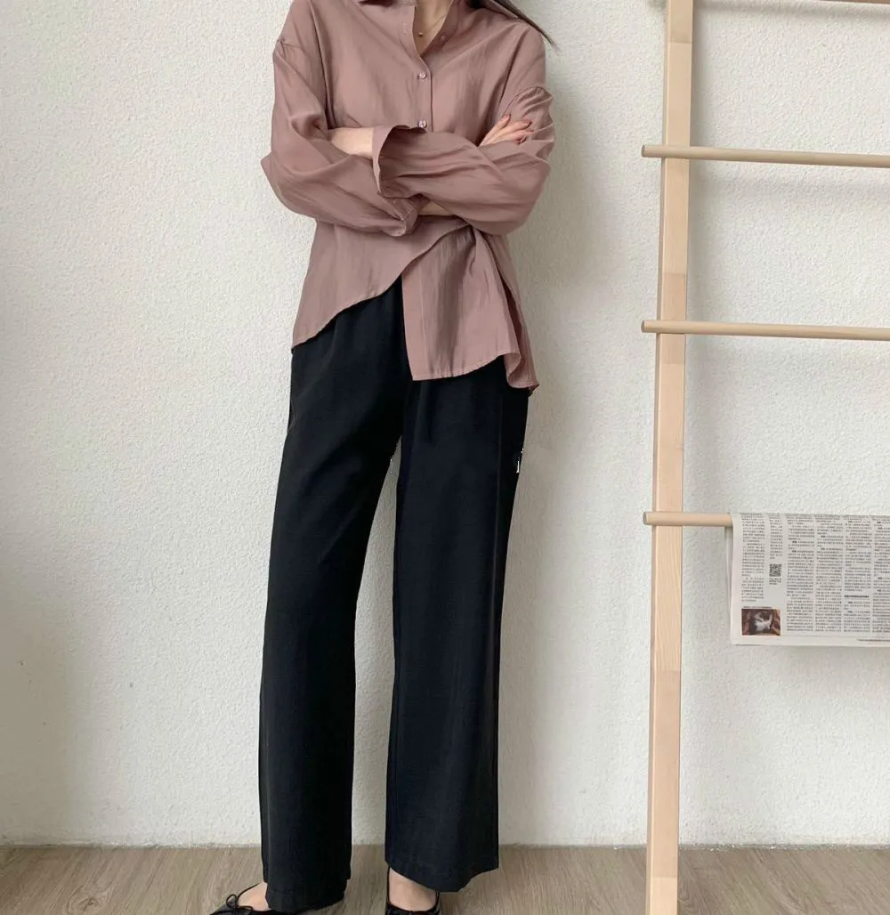 ZOSOL High-waisted Loose Pants Women's 2020 New Style Drape Slimming Straight-Cut Loose-Fit Mopping Casual Trousers
ZOSOL High-waisted Loose Pants Women's 2020 New Style Drape Slimming Straight-Cut Loose-Fit Mopping Casual Trousers