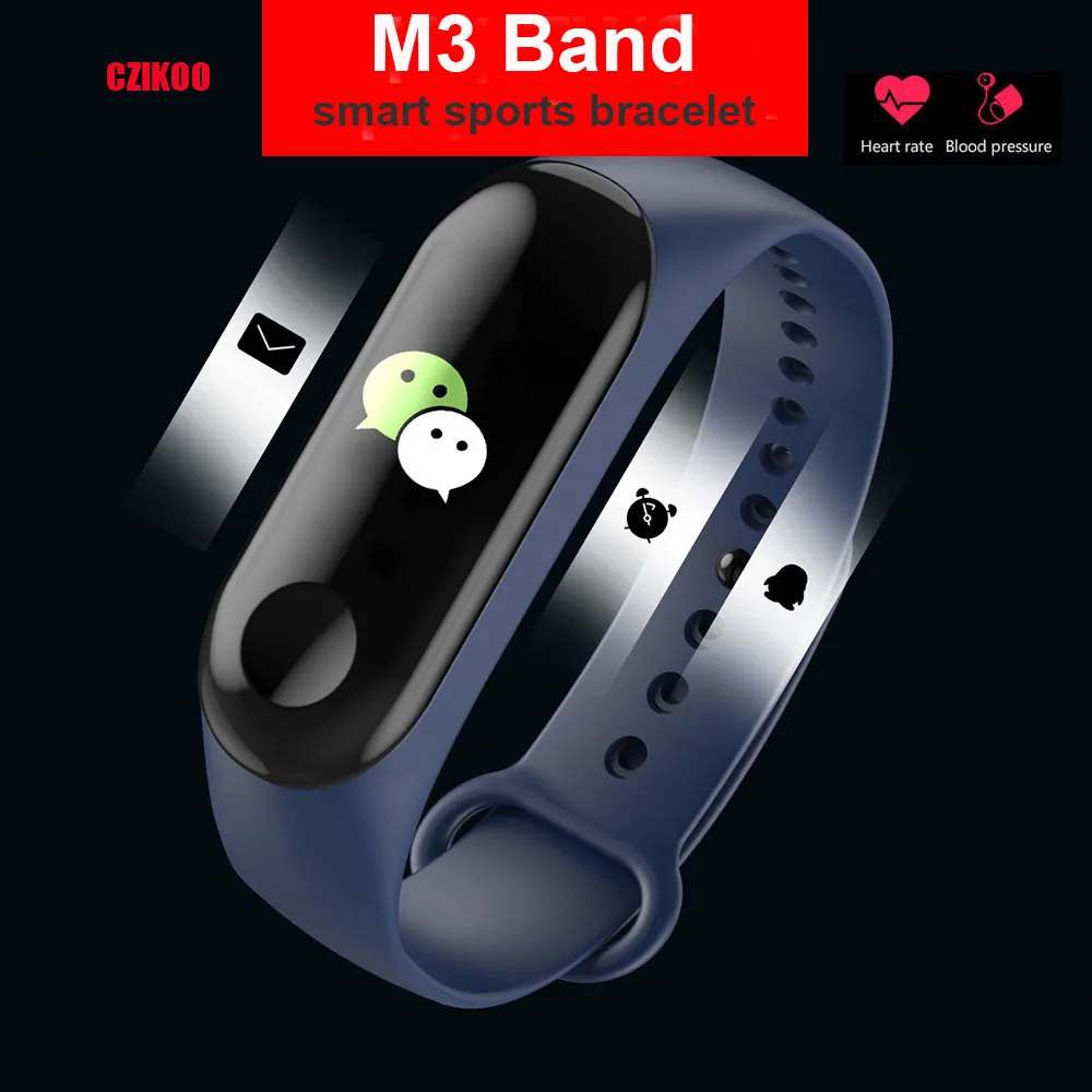 M3 Smart Wristband Smart Bracelet with Color Screen PK M4 Smart Band Heart Rate Activity Fitness Tracker Smart Watch
M3 Smart Wristband Smart Bracelet with Color Screen PK M4 Smart Band Heart Rate Activity Fitness Tracker Smart Watch