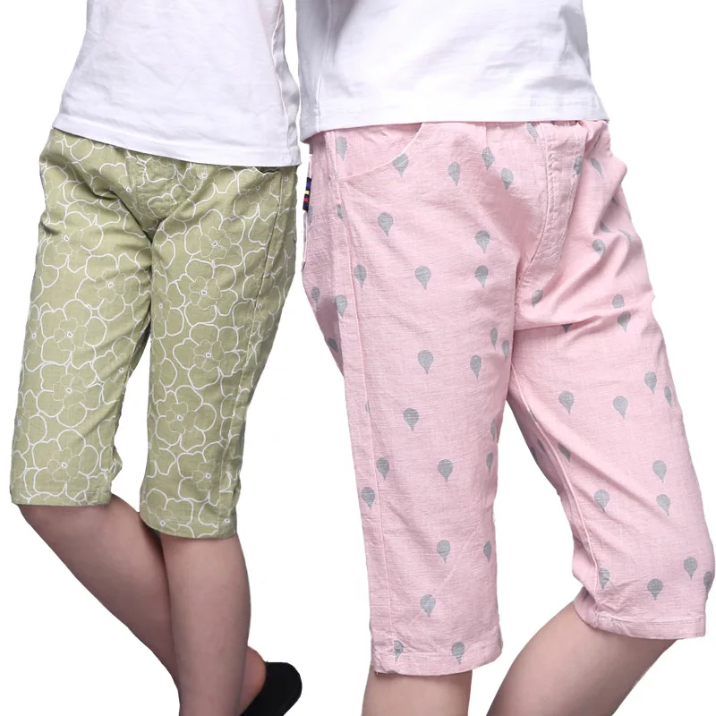Childrenswear Cotton Linen Casual Pants Girls 2019 Summer Capris Children's Jeans New Style Capri Pants 
Childrenswear Cotton Linen Casual Pants Girls 2019 Summer Capris Children's Jeans New Style Capri Pants